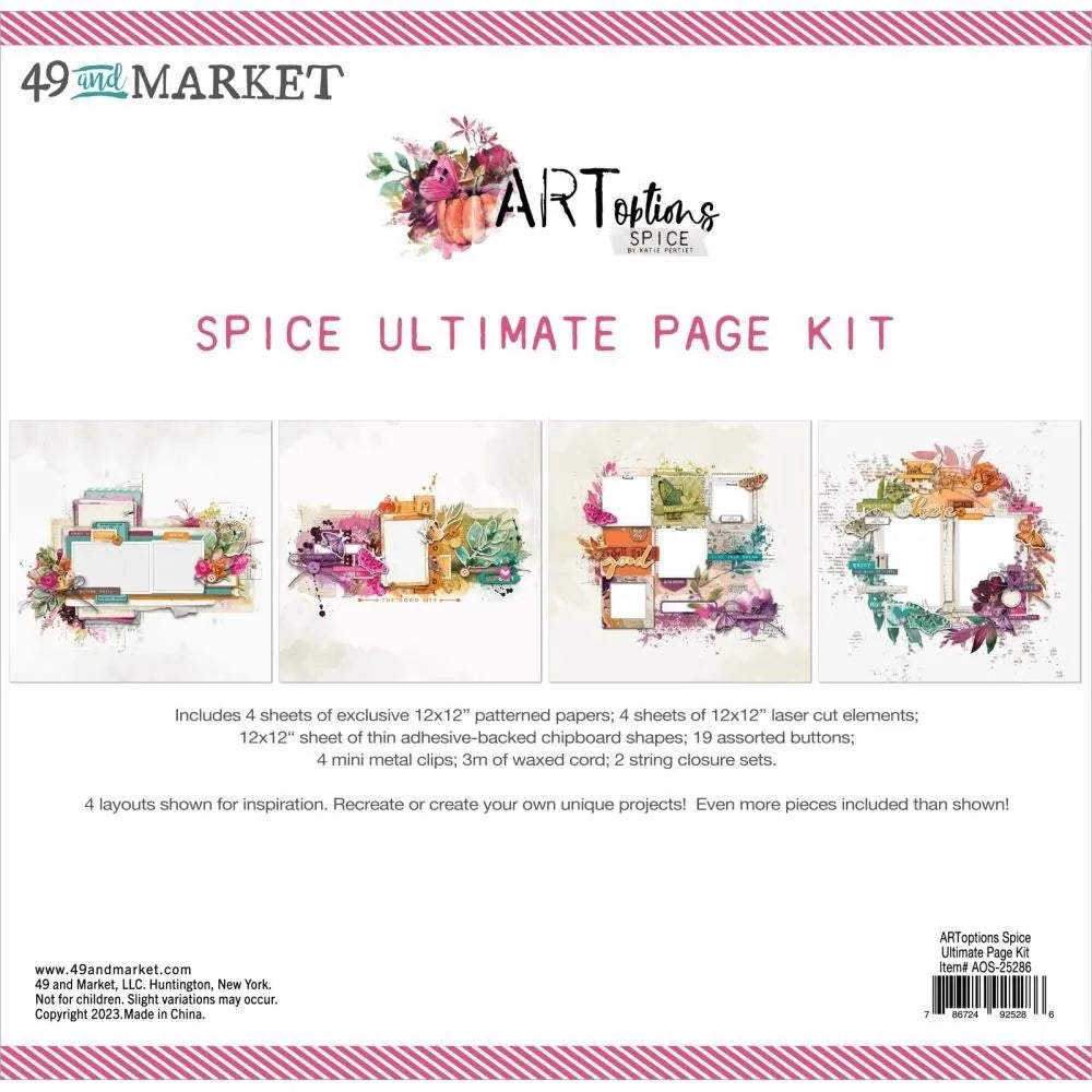 49 & Market ARToptions Spice Ultimate Page Kit